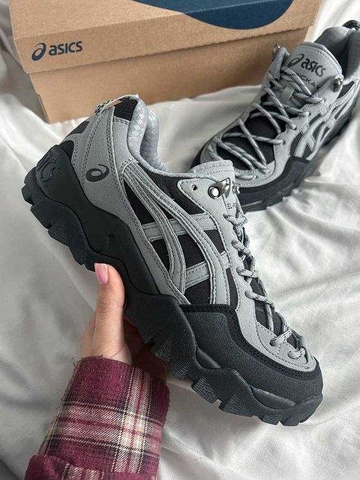 Кросівки Asics Gel-Pickax Grey/Black premium