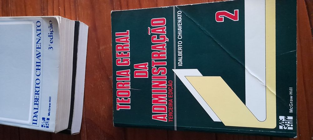 Livros Teoria Geral da Administração Idalberto Chiavenato