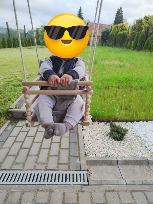 Huśtawka dziecięca (w stanie idealnym)