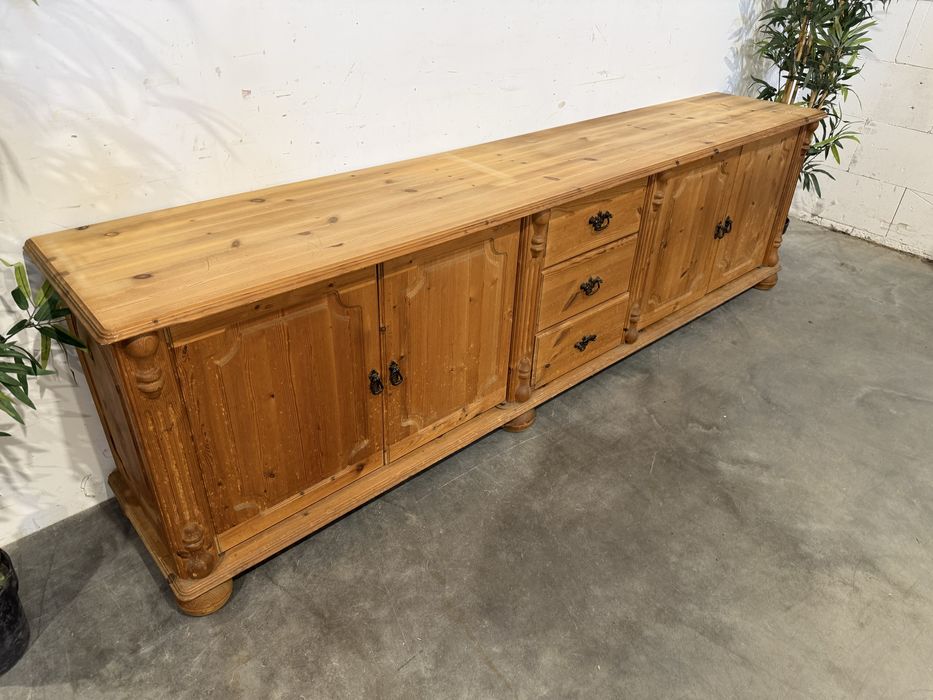 Piękna duża sosnowa komoda lite drewno super stan dowóz wysyłka
