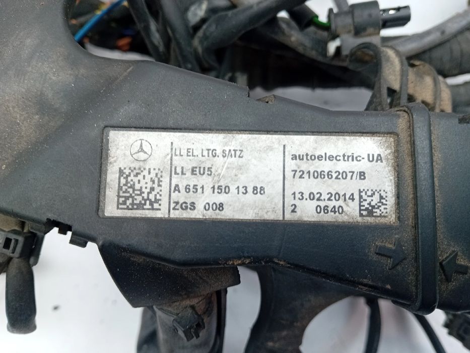 Instalação elétrica do motor / cablagem do motor MERCEDES-BENZ Vito /