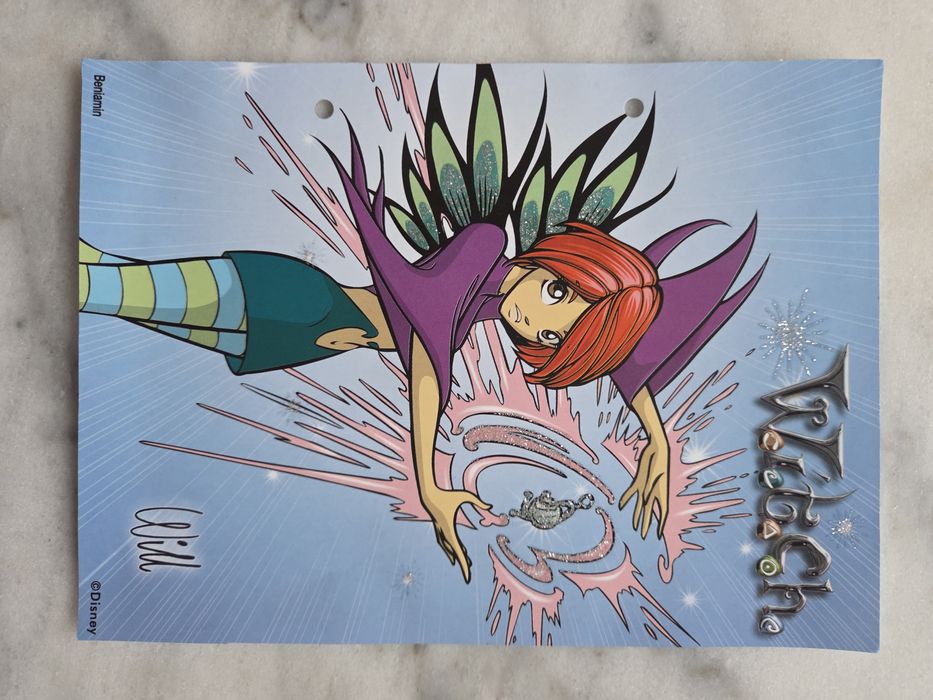 Duża karteczka brokatowa Witch Will