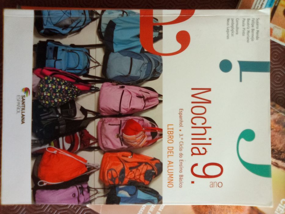 Livro de Espanhol 9 ano - Mochila 9