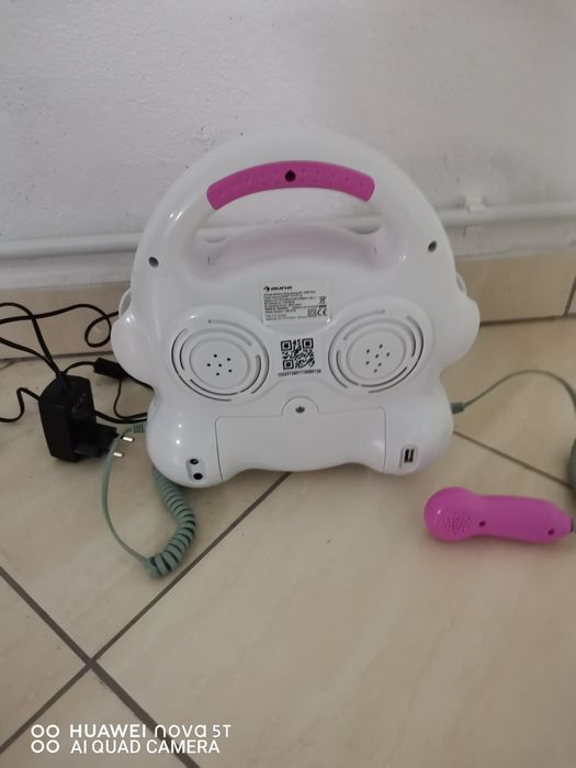 Zestaw dla dzieci karaoke USB/bluetooth 2xmikorfon okazja