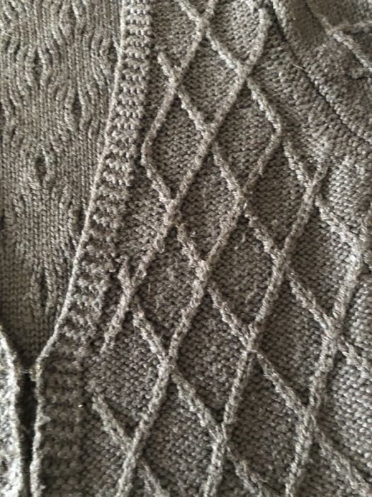 Casaco comprido em malha em lã - lanidor