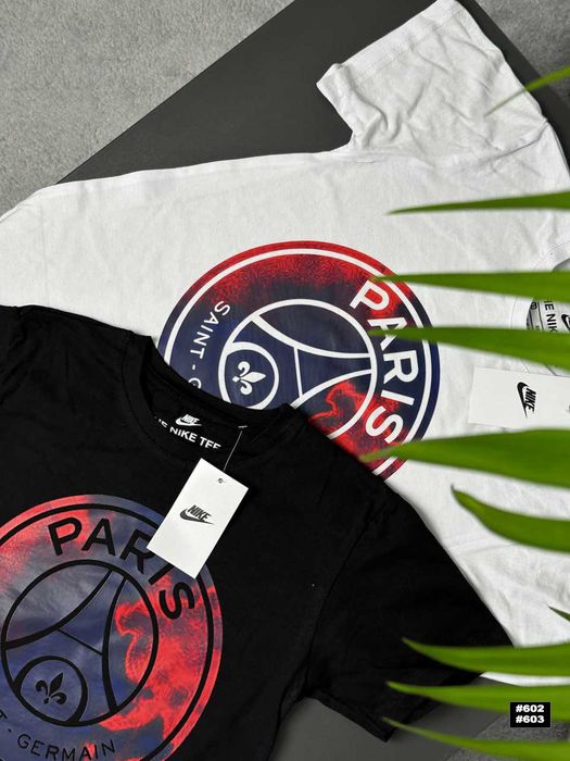 Новые Футболки Nike Jordan PSG • Черная / Белая • Найк Джордан ПСЖ