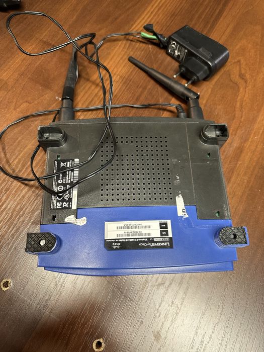 Router Wi-Fi Linksys WRT54G v5