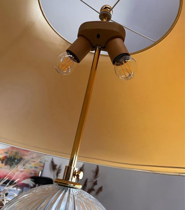 Olbrzymia lampa stołowa Sigma Elle Due. Wlochy lata 80-te
