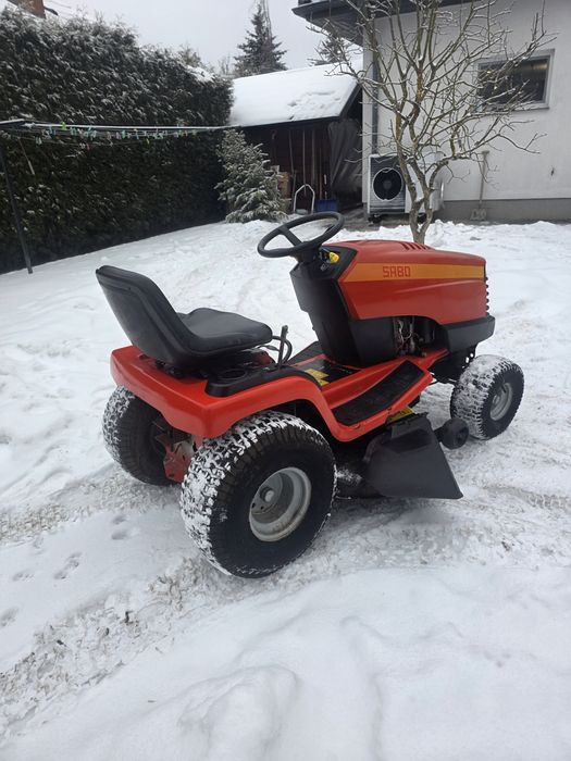 Traktorek kosiarka John Deere Sabo 17hp pompa oleju