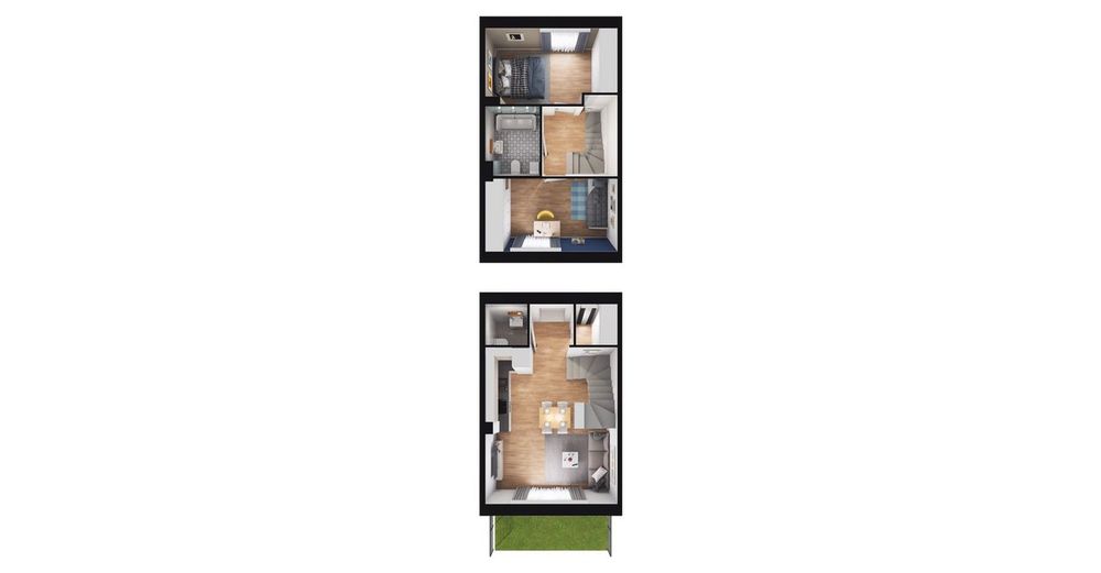 3-pokojowy dom 61m2 + ogródek Bez Pośredników
