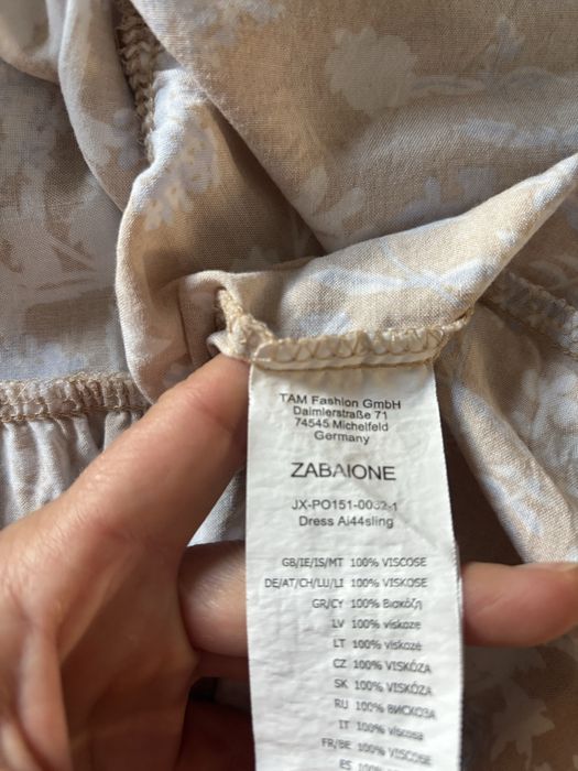 Zwiewna sukienka Zabaione wiskoza
