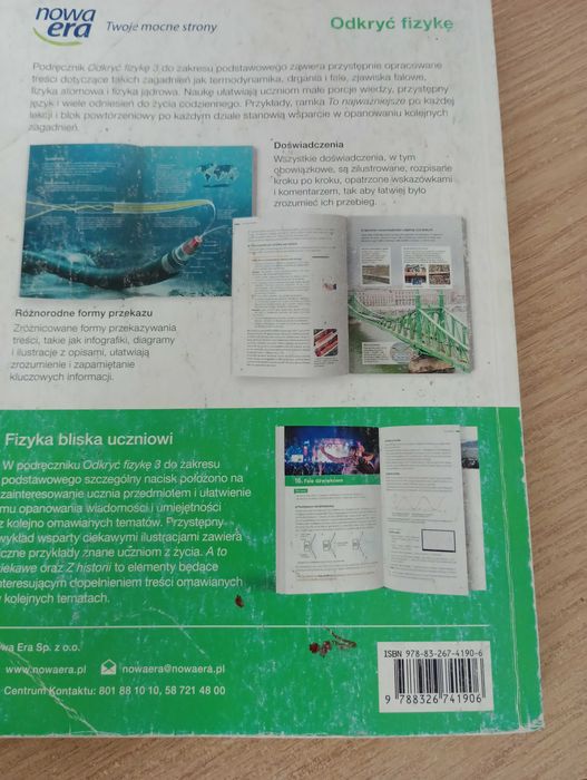 Podręcznik do fizyki 3 zakres podstawowy Nowa Era