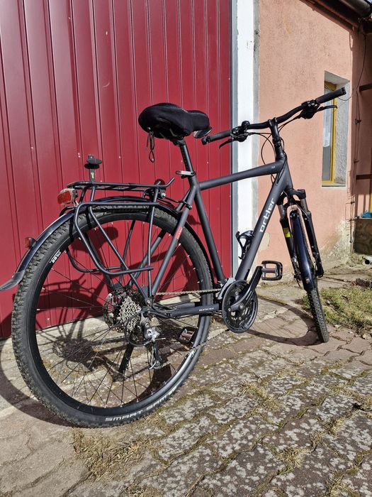 Rower Ortler Chur black matt aluminium 23 super stan