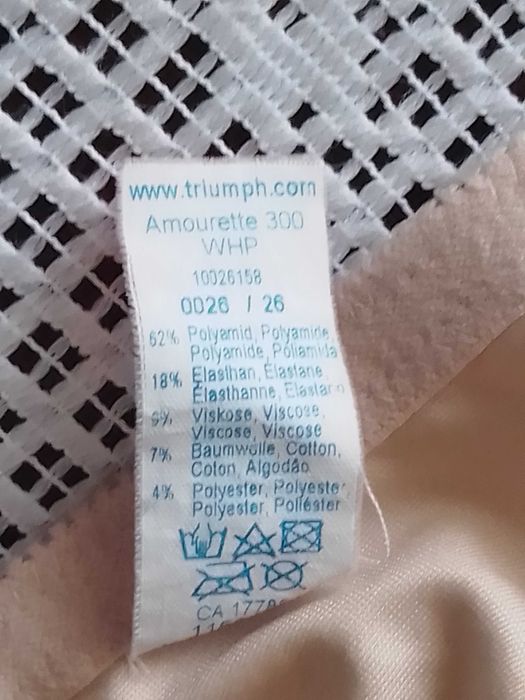 Biustonosz Triumph Amourete 300 WHP -  EU80E/GB36DD  !!