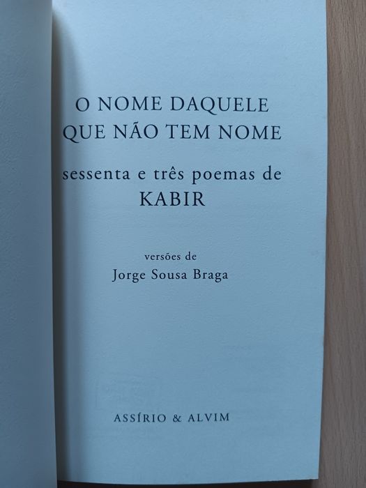 Kabir, O Nome Daquele Que Não Tem Nome