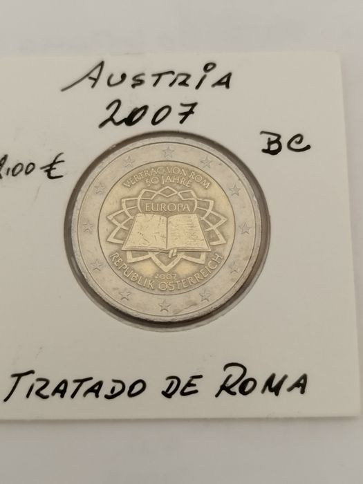 Moeda 2,00 euros das Áustria 2007