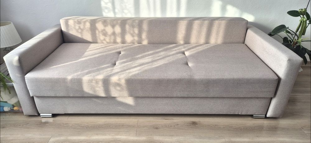 Sofa z funkcją spania, komoda super stan