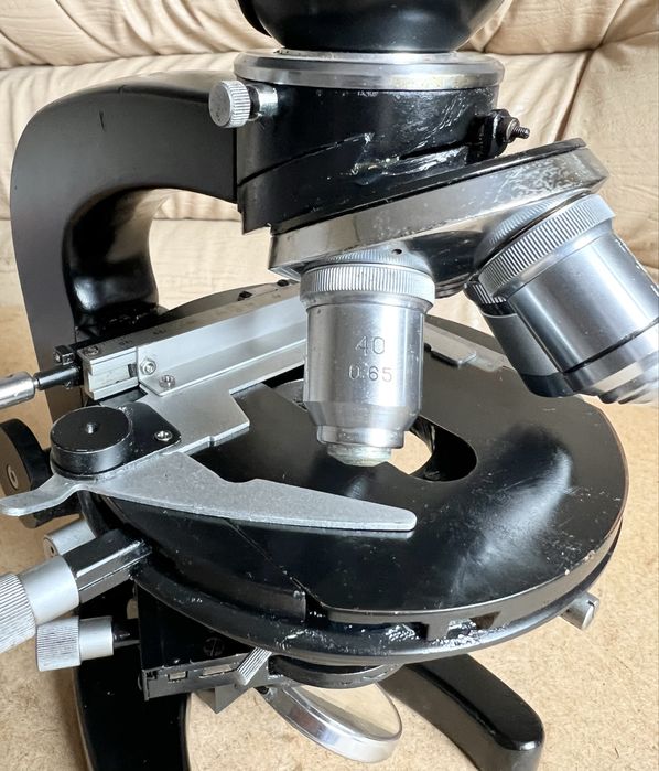 Мікроскоп МБР-3 з можливістю збільшення до 2500 крат!