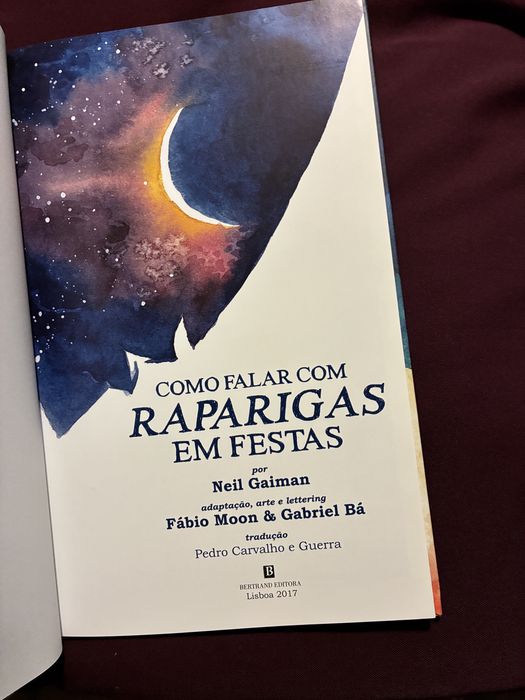 BD Como Falar com Raparigas em Festas de Neil Gaiman