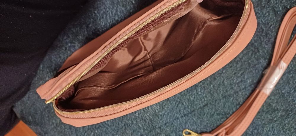 Bolsa rosa Q Pot Japan Nova