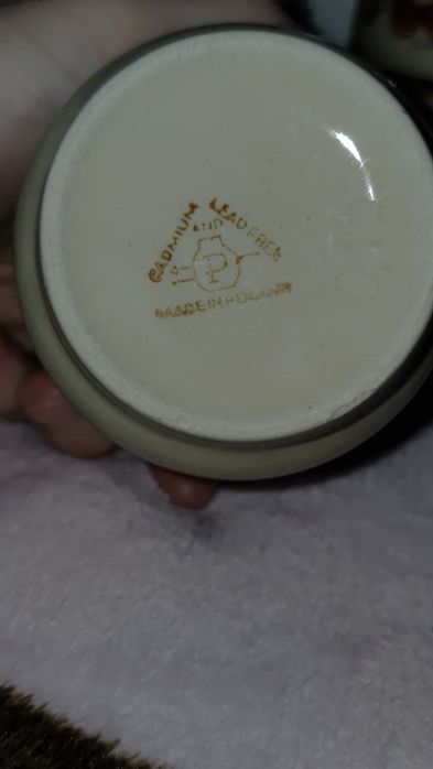 Zestae 5 filiżanek do kawy,herbaty cadmium and lead free