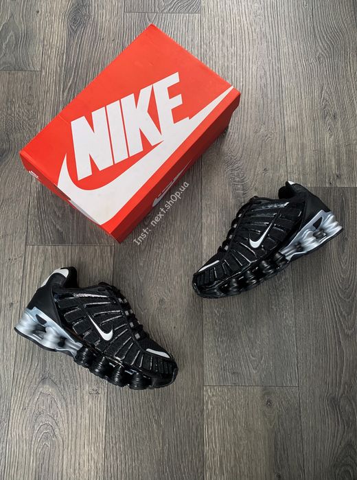 Кросівки Nike Shox TL Triple Black | Кросівки Найк Шокс | Nike Shox