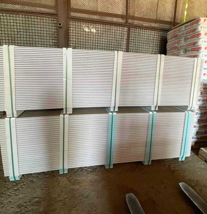 Гипсокартон Кнауф 2500х1200мм : потолочный, влагостойкий, стеновой