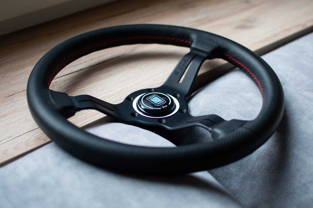 oryginalna skórzana kierownica Nardi Torino DEEP CORN 330mm !! Japonia