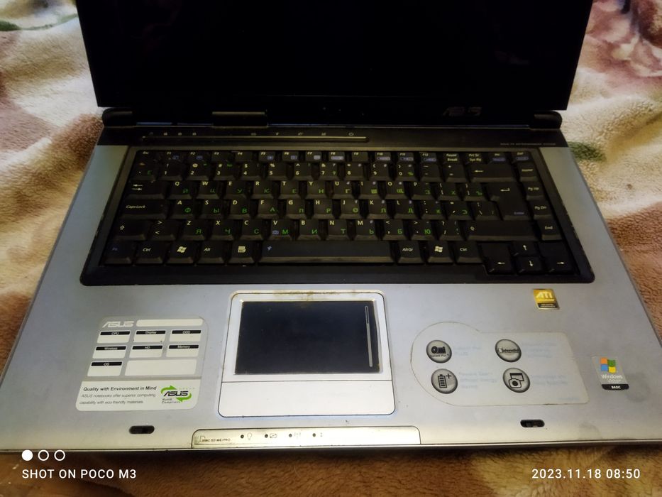 Продам на запчасти циликом Асус X50SL