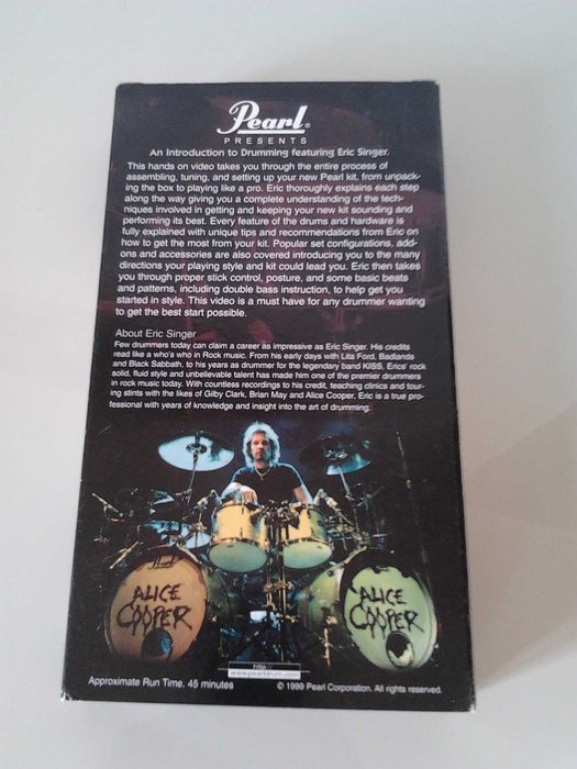 Drumming - Baterias marca: PEARL (VHS)
