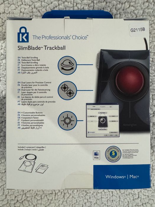 Kensington - SlimBlade - Trackball