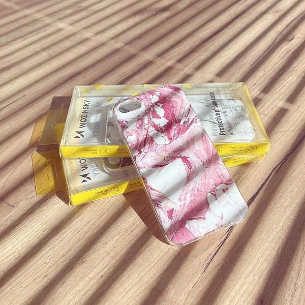 Wozinsky Marble żelowe etui pokrowiec marmur Xiaomi Redmi Note 10/5G /