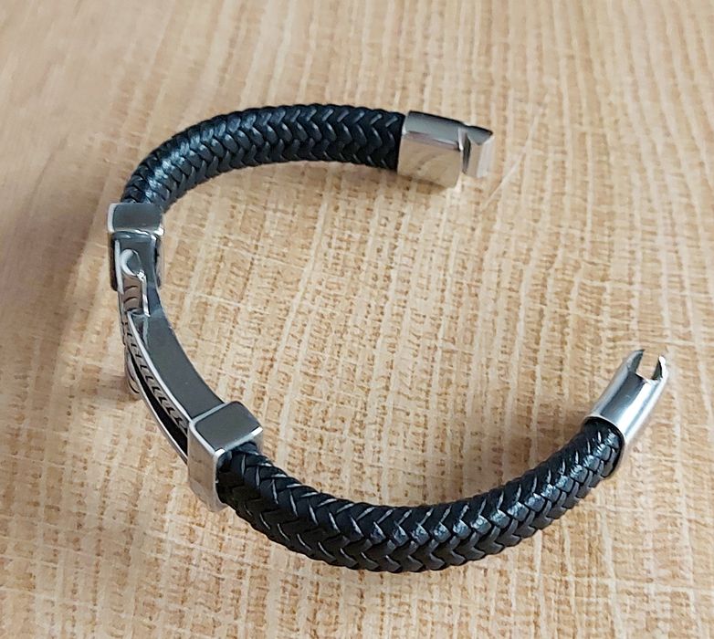 Bransoleta 21 cm stal chirurgiczna