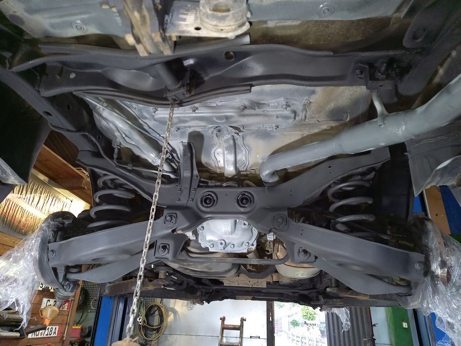 Konserwacja zabezpieczenie przed korozją podwozia ramy