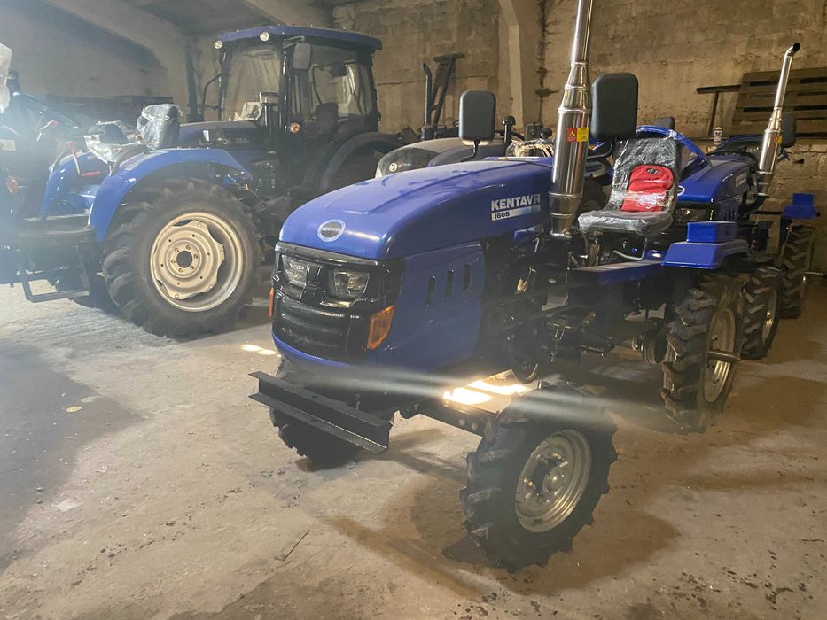 Мототрактор КЕНТАВР 160 В + навісний механизм Доставка Безкоштовна