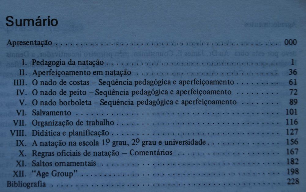 Metodologia da Natação de David C. Machado
