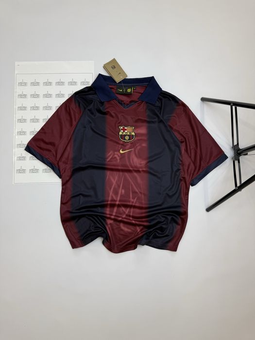 Футболка поло джерсі Nike Barcelona Travis Scott Cactus Jack  / jersey t shirt polo fc barca