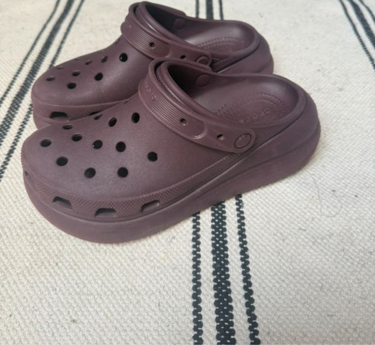 Buty/ klapki na platformie CROCS