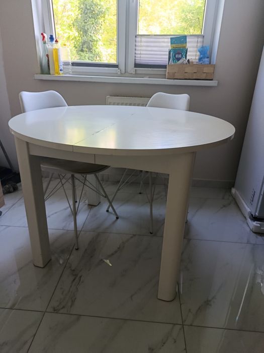 Stół okrągły, rozkladany 110 cm