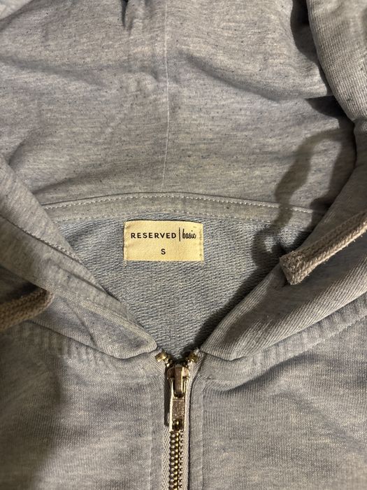 Jasnoniebieska bluza z kapturem Reserved roz. S