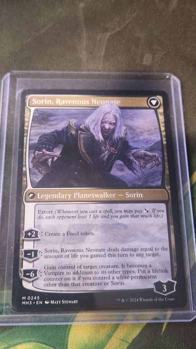 Karta MTG  Sorin Ravenous Neonate / Sorin of House Markov