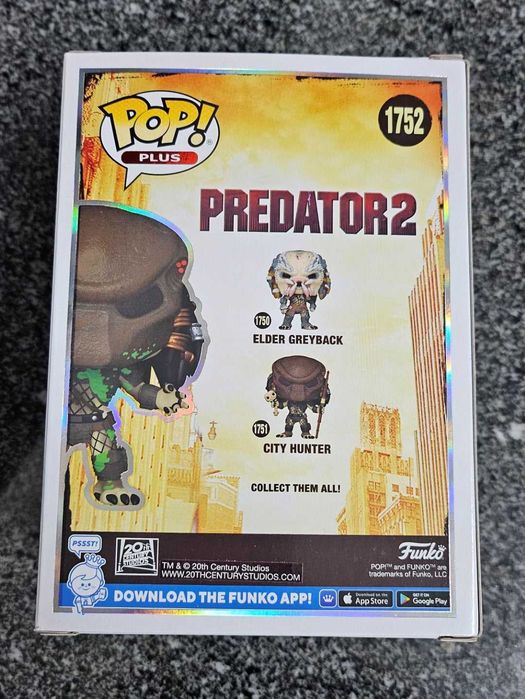 Funko POP! Plus Predator 2 1752 City Hunter Battle Damaged Exclusive