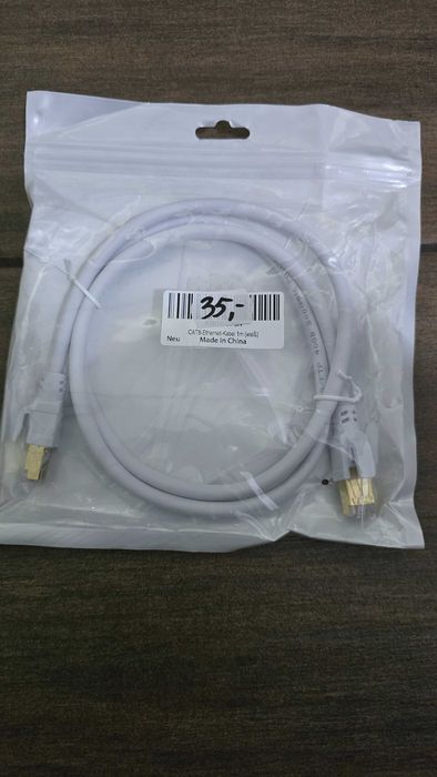 Kabel Ethernet Yauhody CAT8 1m 40Gb/s 2000MHz Ze złoconym złączem RJ45