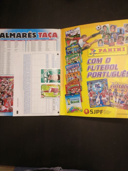 Caderneta de cromos Panini 1° Liga 2014/5