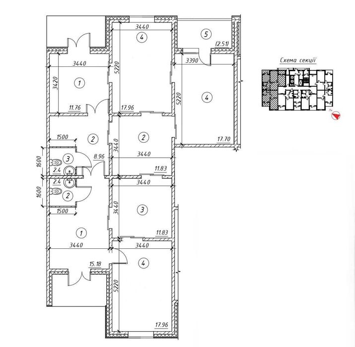 Коммерческая недвижимость по адресу (площадь 120,5 м²) - Atlanta.ua - фото 2