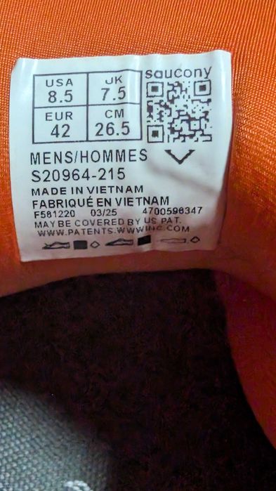 Saucony Triumph 22, Розмір 42,44 бігові кросівки.
