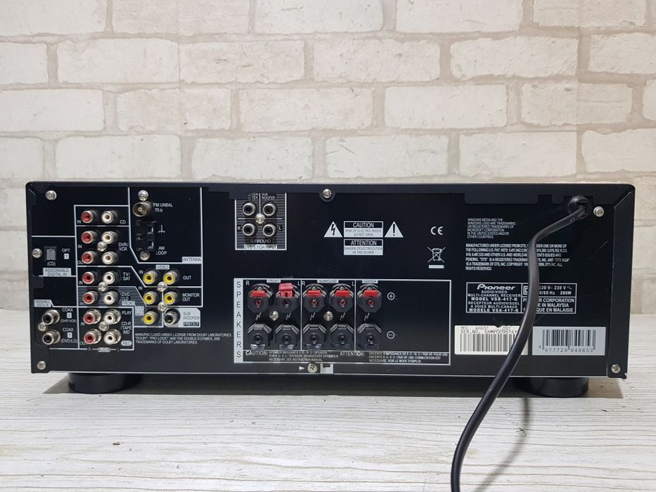Пульт!5.1AV ресивер  Pioneer VSX-417 5х110Вт б/у з Німеччини