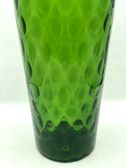 Jarra em vidro verde antiga