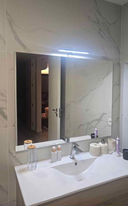 Espelho casa de banho com luz