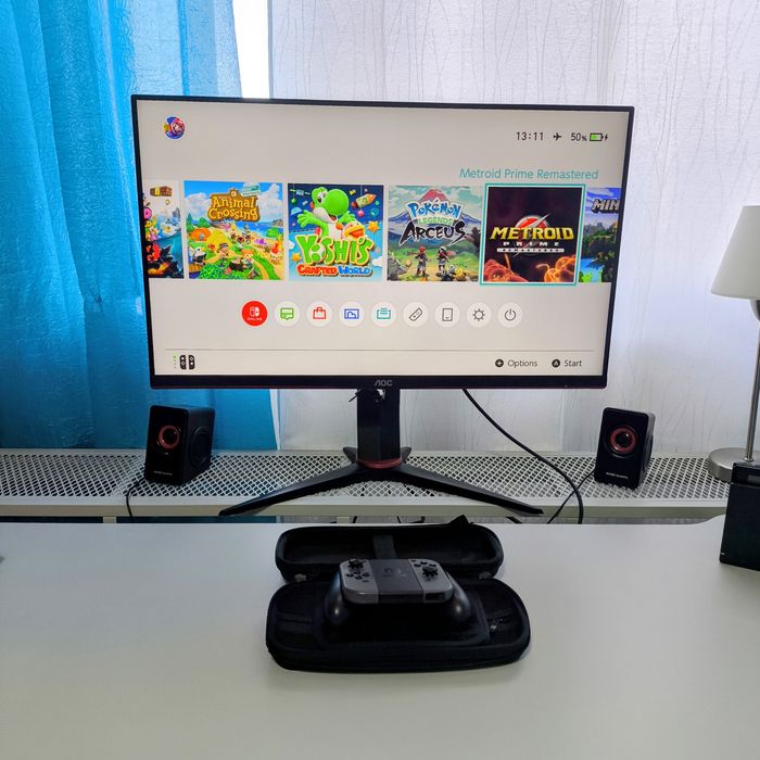 Nintendo Switch Desbloqueada 160GB + Extras